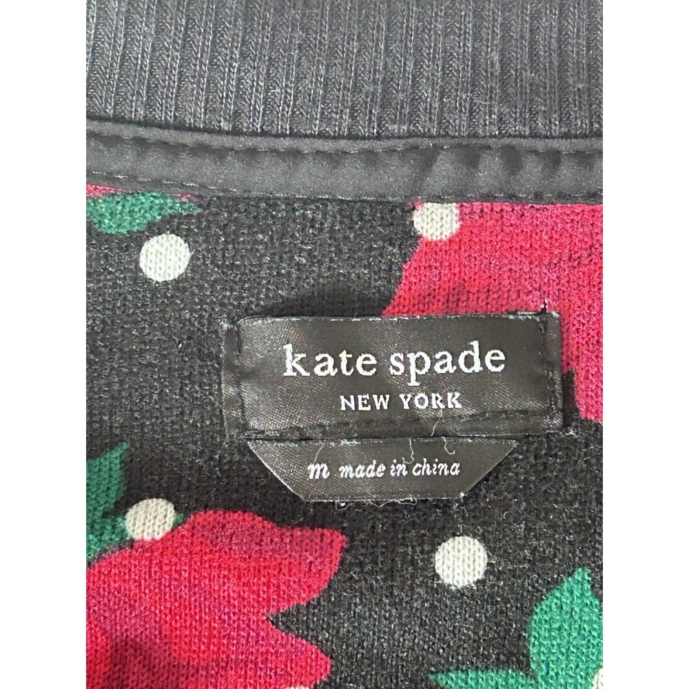 Kate Spade Womens Medium Longsleeve Rose Soft Sweater - Picture 5 of 7